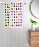 FABINALIV Set of 2 Multicolor Cartoon Print Cotton Kids Bath Towels (110X56 cm)