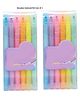 New Pinch Double Headed Erasable Highlighter Pastel Shades Chisel Tip Fine Grip Marker Pen DIY Calligraphy Pen Highlighters for Kids& Adults  Pack of 2