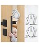 BabyPro Door Stopper for Kids (Set of 2) Finger Pinch Guard, Accidental Door Lock Protection for Baby Fingers and Hand Protection - Lab Tested & Certified