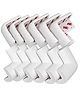 BabyPro Lab Tested Certified (Set of 12) Baby Proofing Corner Protectors with Strong 3M Adhesive, for Sharp Edges of Bed, Table and Furniture (White)