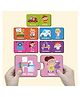 Yay Play Profession 2 Piece Wooden Jigsaw Puzzle (Series 2), Set of 6 for Kids 2+ Years