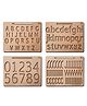 YaY Play Educational Wooden Tracing Board - Set of 4
