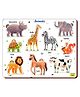 YaY Play Wooden Educational Animals Shape Puzzles