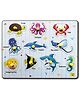 YaY Play Ocean Animal Wooden Knob and Peg Puzzle