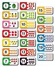YaY Play 1-20 Number Matching Wooden Puzzles - 40 Pieces
