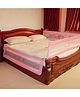 SAFE-O-KID Fully Foldable Bed Rail Guard 6 Ft Pack of 3 - Pink