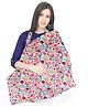POLKA TOTS 100% Khadi Cotton Washable Nursing Breastfeeding Multipurpose Maternity Apron Cover & Scarf for Mothers with Carry Pouch (Pink)