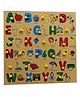 Kids Logic Capital Alphabet Tray With Picture - Multicolor