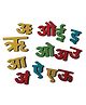 KIDS LOGIC Magnetic Cutouts - Hindi Vowels - Multicolor