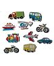 KIDS LOGIC Magnetic Cutouts - Transport - Multicolor