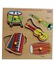 KIDS LOGIC Junior Identification Trays Musical Instruments - Multicolor