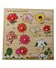 KIDS LOGIC King size Identification Tray Flower - Multicolor