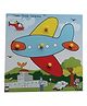 KIDS LOGIC Theme Puzzle - Aeroplane - Multicolor