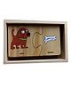 KIDS LOGIC My First Learning Puzzle Animal and Food 20 Pieces - Multicolor