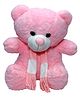 Kids Wonders Muffler Teddy Pink - Height 38 cm