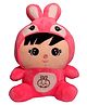 Kids Wonders Rabbit Doll Light Pink - Height 36 cm