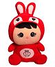 Kids Wonders Rabbit Doll Light Red - Height 36 cm