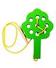 KIDS LOGIC Sewing & Lacing Toy Tree - Multicolor