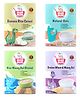 Numnum Organic First Solids Combo Pack of 4 - 50 g Each