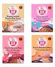 Daily Numnum Organic Millet Ragi Wheat Combo Pack of 4 - 50 g Each