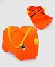 NHR Kids Rideon Suitcase & Small Cabin Luggage Toys Storage - Orange