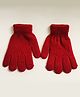 Kid-O-World Solid Uniform Gloves -  Maroon