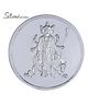 Silverium 99% BIS Hallmarked Datta Guruji 10 g Silver Coin - Silver
