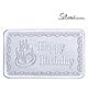 Silverium 99% BIS Hallmarked Silver Happy Bday 50gms Bar - Silver