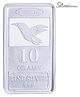 Silverium 99% BIS Hallmarked 10 grams Silver Bar - Silver