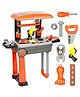 Fiddlerz Tool Kit for Kids Pretend to Play 2 in 1 Construction Tool Set with Portable Suitcase Engineering Set  - 26 Pieces