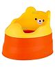 Fiddlerz Potty Training Chair Adaptable Toilet Training Seat For Kids Toddler - Yellow & Red