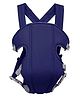 Fiddlerz Baby Carrier with Lap Strap Four Positions Carrier Sling for 2-18 Months Newborn to Toddler  - Blue