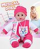 Fiddlerz Musical Laughing Baby Poem Boy Laughing Doll Stuffed Soft Plush Toy with Touch Sensors for Boys & Girls - Multicolors