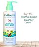 The Indi Mums Natural Body Wash For Baby & Kids - Antibacterial, Gentle, pH Balance and Hypoallergenic -Tear Free & Toxin Free - Soapnuts, Aloe Vera, Coconut Oil & Neem - 200 ML