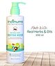 Indimums Natural Baby Bottom Wash Chemical Free Solution Cleans Diaper Area Prevents Rash Alternative to Baby Wipes Soapnut Aloe Vera Shikakai & Neem -200 ML
