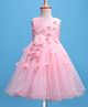 Mark & Mia Female Party Wear Frocks Calf Length Sleeveless Pink 0