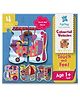 PepPlay My First Touch & Feel Puzzles Vehicles - 12 Pieces
