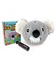 Kiki Fluffy Fuzzball with Pumps - Grey