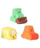 Kedar's Transport Themed Bath Toy Set Pack of 3 (color & Design May Vary)