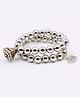 Pihoo Set Of 2 Antique Oxodized Navratri  Bracelets -  Silver