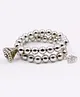 Pihoo Set Of 2 Antique Oxodized Navratri  Bracelets -  Silver