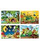 FunBlast Insects theme Jigsaw Puzzle for Kids  Set of 4- 96 Pcs Puzzles - Multicolor