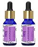 Rey Naturals Lavender Essential Oil Pack of 2 - 15 ml Each