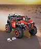 Desert Thunder 4X4 Battery Operated Ride On Jeep With Music and Lights - Red