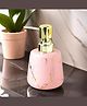 USHA SHRIRAM 260ml Soap Dispenser Bottle (Pink) | Ceramic Soap & Lotion Dispenser Set | Kitchen Dish Soap Pump Dispenser Set | Hand Shower Washing Soap Dispenser