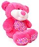 Dimpy Stuff Smiling Teddy Bear Dark Pink - 34 cm 