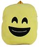 Deals India Cool Dude Smiley Happy Bag Yellow - 15 Inches