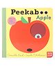 Peekaboo Apple Board Book by Camilla Reid - English