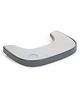 Childhome Evolu Tray Abs Anthracite + Silicone Placemat