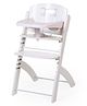 Childhome Evosit High Chair + Feeding Tray - White